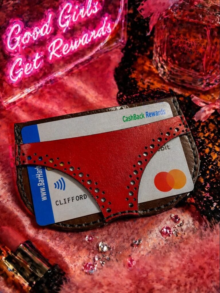 Red Panty Credit Card Holder