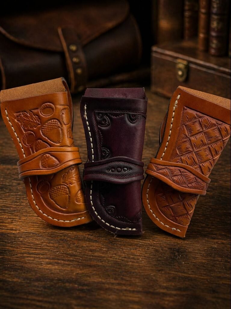 Handcrafted Leather Knife Sheath