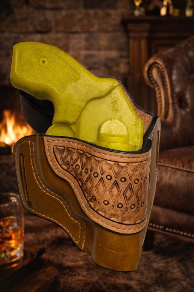 Leather Gun Holster Kimber K6S