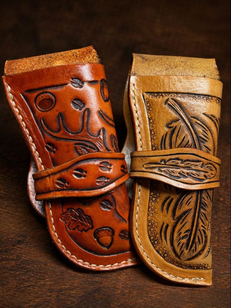 Handcrafted Leather Knife Sheaths